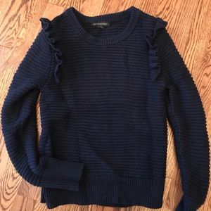 Banana Republic Ruffle Sleeve Sweater
